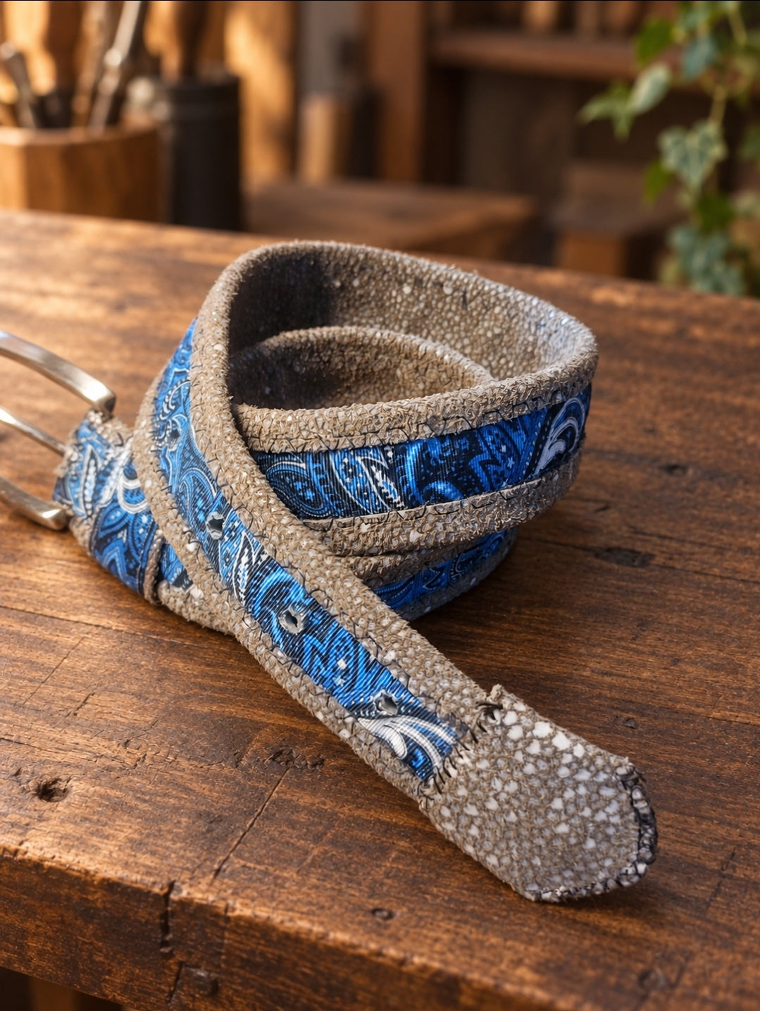 Wearing Waves Belt