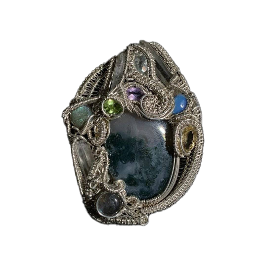 "Psychedelic Toad" Pendant