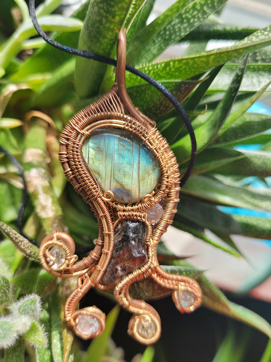 "Tentacles of Insight" Pendant