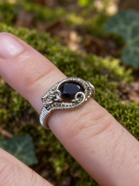 The Ember Oath — Garnet Ring