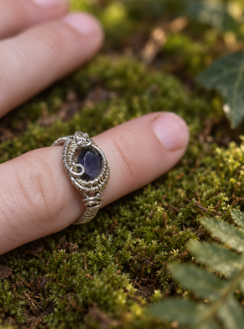 The Ember Oath — Garnet Ring