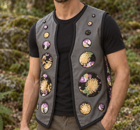 Floral Follower Vest