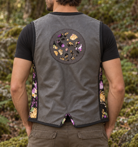 Floral Follower Vest
