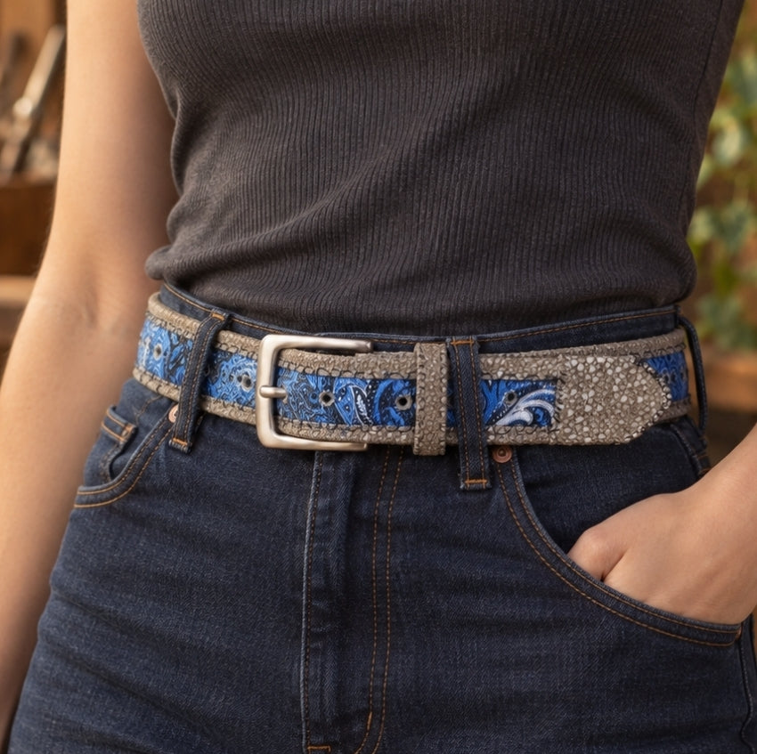 Wearing Waves Belt